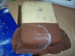 Торт Губка Боб из мастики - шаг 18