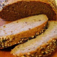 Полезный хлеб из муки грубого помола в духовке