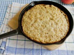 Жареная шарлотка с корицей сахарной пудрой и яблоком - шаг 14 Жареная шарлотка с корицей сахарной пудрой и яблоком - шаг 14