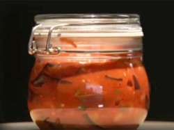 Жареные баклажаны на зиму с помидорами, пряностями и уксусом - шаг 12