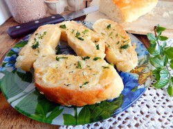 Жареный батон в яйце - шаг 6 Жареный батон в яйце - шаг 6