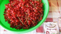 Желе из красной смородины с агар-агаром - шаг 1