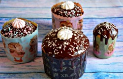 Глазурь для кулича из шоколада - шаг 6 Глазурь для кулича из шоколада - шаг 6