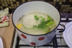 Как варить замороженные королевские креветки - шаг 6