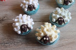 Капкейки Овечки - шаг 11 Капкейки Овечки - шаг 11