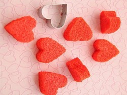 Капкейки с сердцем на день св. Валентина - шаг 1 Капкейки с сердцем на день св. Валентина - шаг 1