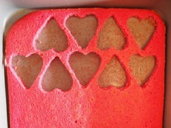 Капкейки с сердцем на день св. Валентина - шаг 2 Капкейки с сердцем на день св. Валентина - шаг 2