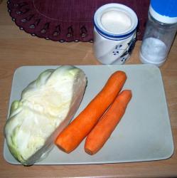 Капуста квашеная сладкая на зиму - шаг 1 Капуста квашеная сладкая на зиму - шаг 1