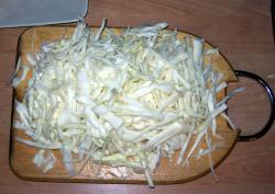 Капуста квашеная сладкая на зиму - шаг 2 Капуста квашеная сладкая на зиму - шаг 2