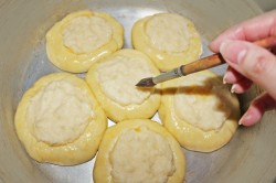 Картофельные шаньги на сливочном масле дрожжах со сметаной - шаг 14 Картофельные шаньги на сливочном масле дрожжах со сметаной - шаг 14