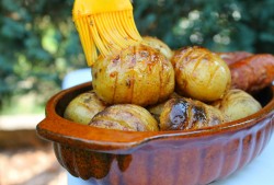 Картошка на мангале на шампурах - шаг 8 Картошка на мангале на шампурах - шаг 8