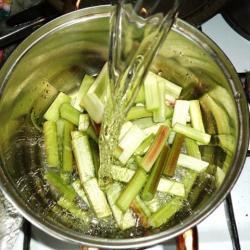 Кисель из ревеня - шаг 3