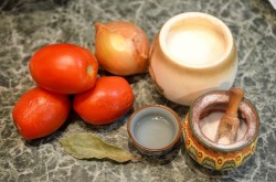 Классическая томатная паста - шаг 1