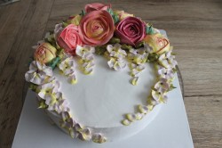 Торт с клубникой с желатином и кокосовой стружкой - шаг 20 Торт с клубникой с желатином и кокосовой стружкой - шаг 20