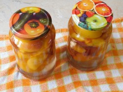 Компот из нектаринов на зиму - шаг 7 Компот из нектаринов на зиму - шаг 7