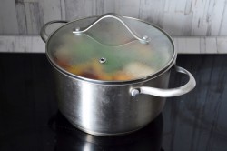 Компот с грушами и сливами - шаг 6 Компот с грушами и сливами - шаг 6