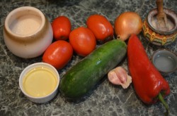 Салат огурцы помидоры на зиму без стерилизации - шаг 1 Салат огурцы помидоры на зиму без стерилизации - шаг 1