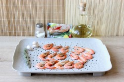 Креветки на гриле в мультипекаре - шаг 1