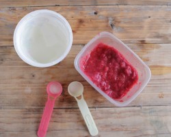 Клубника желатин сливки десерт - шаг 1