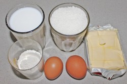 Заварной крем для медового торта - шаг 1