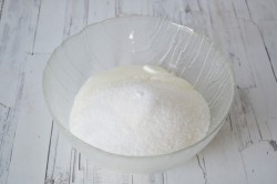 Крем десерт Птичье молоко на йогурте - шаг 4