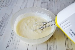 Крем десерт Птичье молоко на йогурте - шаг 5