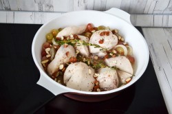 Курица с виноградом и миндалем - шаг 9 Курица с виноградом и миндалем - шаг 9