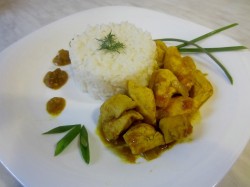 Вкусная курица в соусе карри с чесноком - шаг 10 Вкусная курица в соусе карри с чесноком - шаг 10