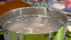 Куриный суп с лапшой на яйцах - шаг 13 Куриный суп с лапшой на яйцах - шаг 13