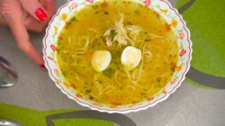 Куриный суп с лапшой на яйцах - шаг 23 Куриный суп с лапшой на яйцах - шаг 23