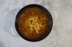 Куриный суп с домашней яичной лапшой - шаг 10 Куриный суп с домашней яичной лапшой - шаг 10