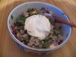 Филе курицы, тушеное в сметанном соусе с зеленью - шаг 9 Филе курицы, тушеное в сметанном соусе с зеленью - шаг 9