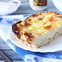 Лапшевник с творогом в духовке