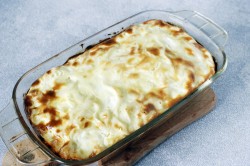 Лапшевник с творогом в духовке - шаг 8 Лапшевник с творогом в духовке - шаг 8