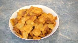 Лавашные чипсы в духовке - шаг 5