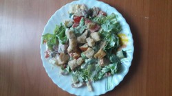 Легкий салат со свининой - шаг 5 Легкий салат со свининой - шаг 5