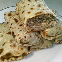 Леопардики или тонкие пятнистые блинчики с телячьим лёгким