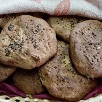 Лепешки из ржаных отрубей