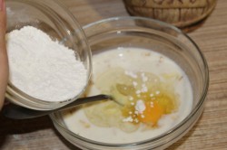 Лепешки из овсяных хлопьев - шаг 7