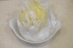 Капуста для голубцов в микроволновке - шаг 4 Капуста для голубцов в микроволновке - шаг 4