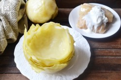 Капуста для голубцов в микроволновке - шаг 7 Капуста для голубцов в микроволновке - шаг 7