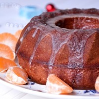 Мандариновый кекс с цитрусовой цедрой