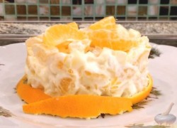 Мандариновый салат с сыром - шаг 7 Мандариновый салат с сыром - шаг 7
