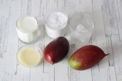 Манго шейк - шаг 1