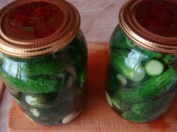 Огурцы корнишоны маринованные на зиму - шаг 3 Огурцы корнишоны маринованные на зиму - шаг 3