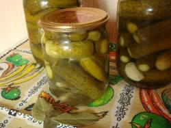 Огурцы корнишоны маринованные на зиму - шаг 6 Огурцы корнишоны маринованные на зиму - шаг 6