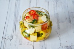 Маринованный сыр - шаг 5