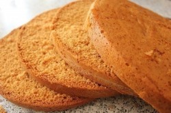 Медовик в мультиварке шоколадный бисквит - шаг 3 Медовик в мультиварке шоколадный бисквит - шаг 3