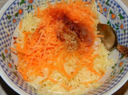 Морковь по корейски с кабачками на зиму - шаг 6 Морковь по корейски с кабачками на зиму - шаг 6