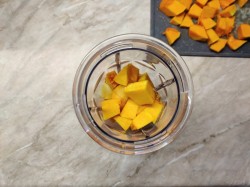 Морковно-тыквенный сок на зиму - шаг 5 Морковно-тыквенный сок на зиму - шаг 5